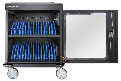 US 32-Port AC Charging Cart Image 5