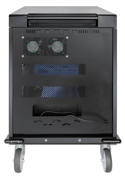 US 32-Port AC Charging Cart Image 8