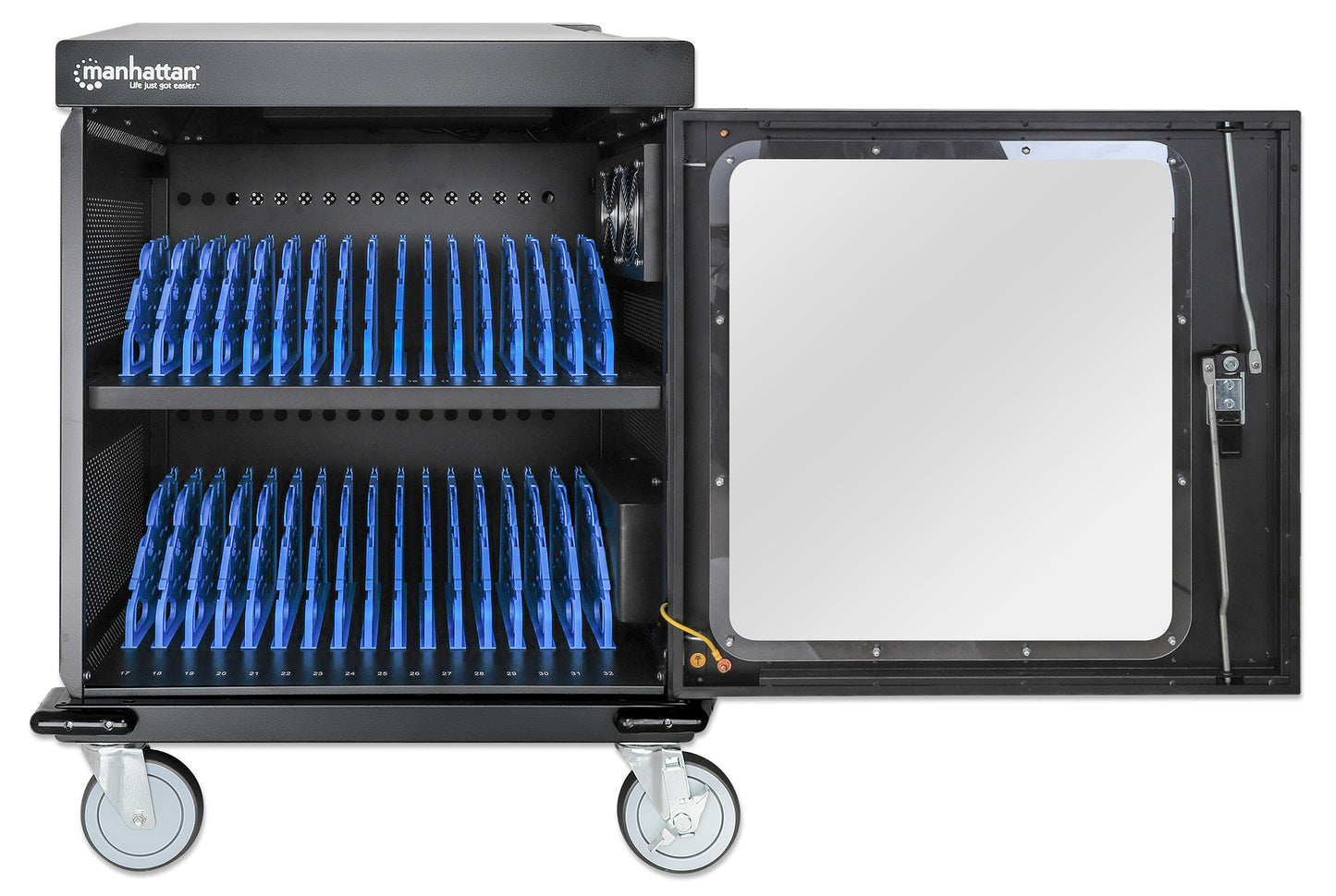 EU 32-Port AC Charging Cart Image 5