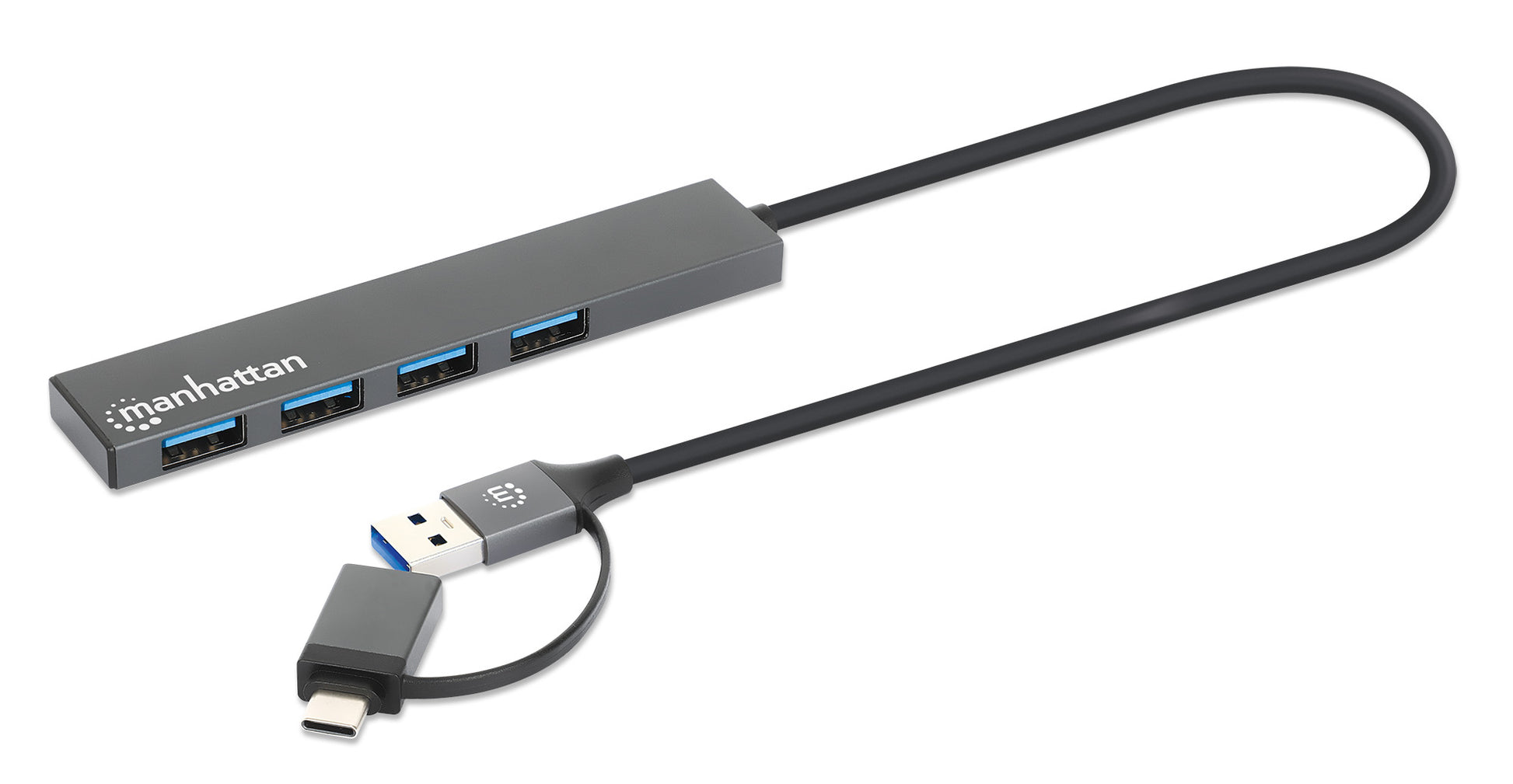 4-Port USB 3.0 Type-C / Type-A Combo Hub Image 3