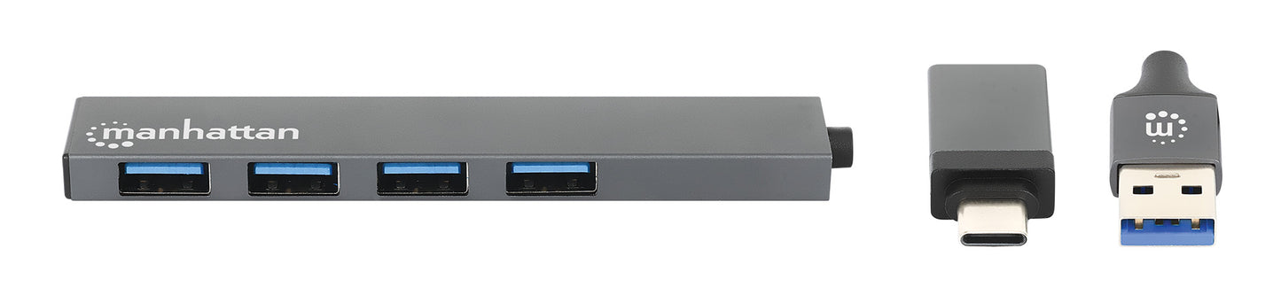 4-Port USB 3.0 Type-C / Type-A Combo Hub Image 4
