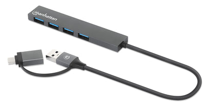 4-Port USB 3.0 Type-C / Type-A Combo Hub Image 1