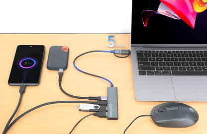 4-Port USB 3.0 Type-C / Type-A Combo Hub 2x2 Image 6