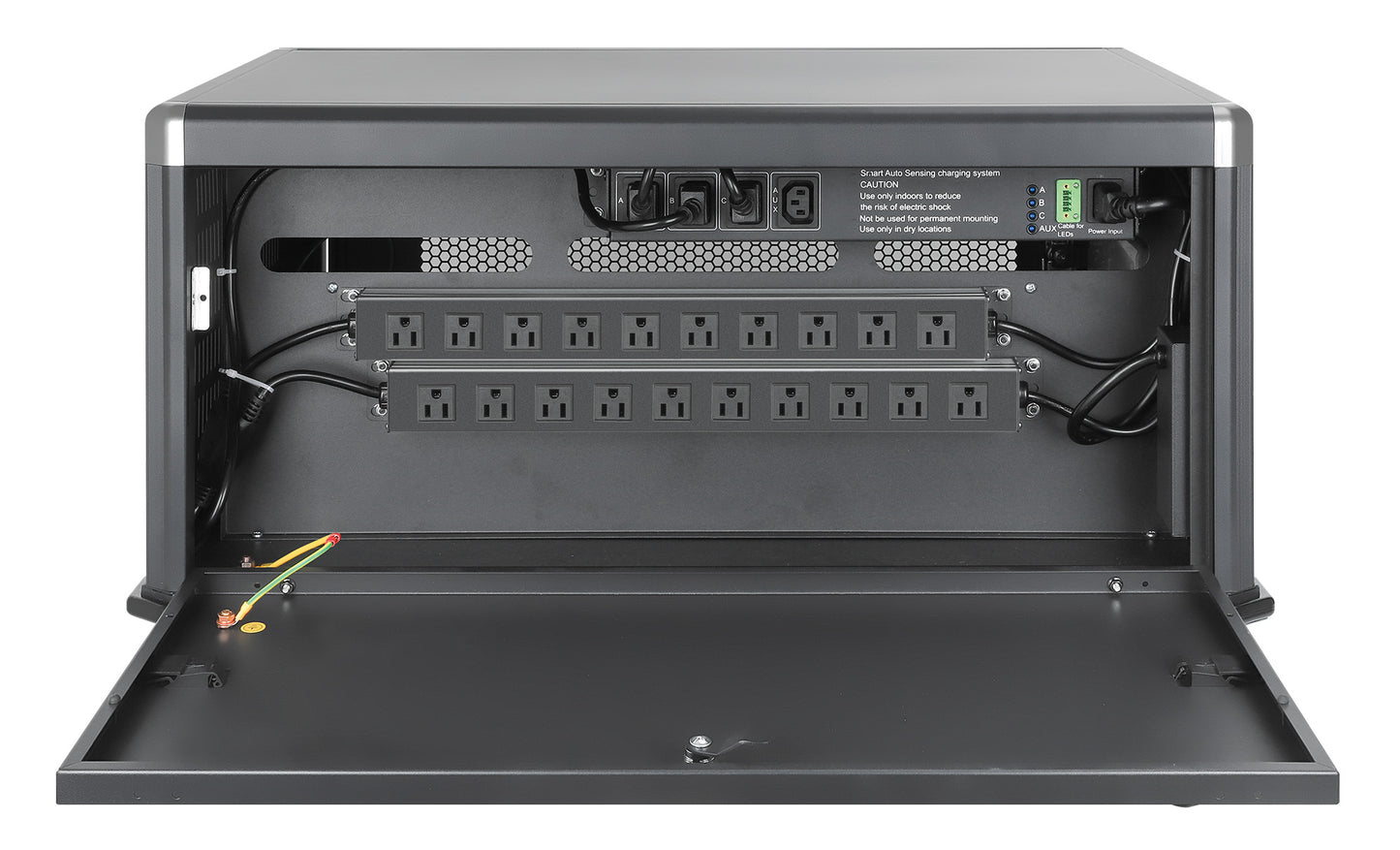US 20-Bay AC Charging Cart Image 11
