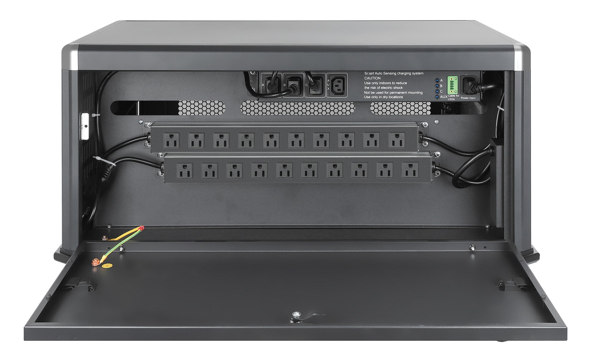 US 20-Bay AC Charging Cart Image 11