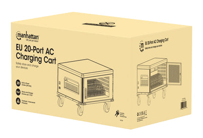 EU 20-Bay AC Charging Cart Packaging Image 2