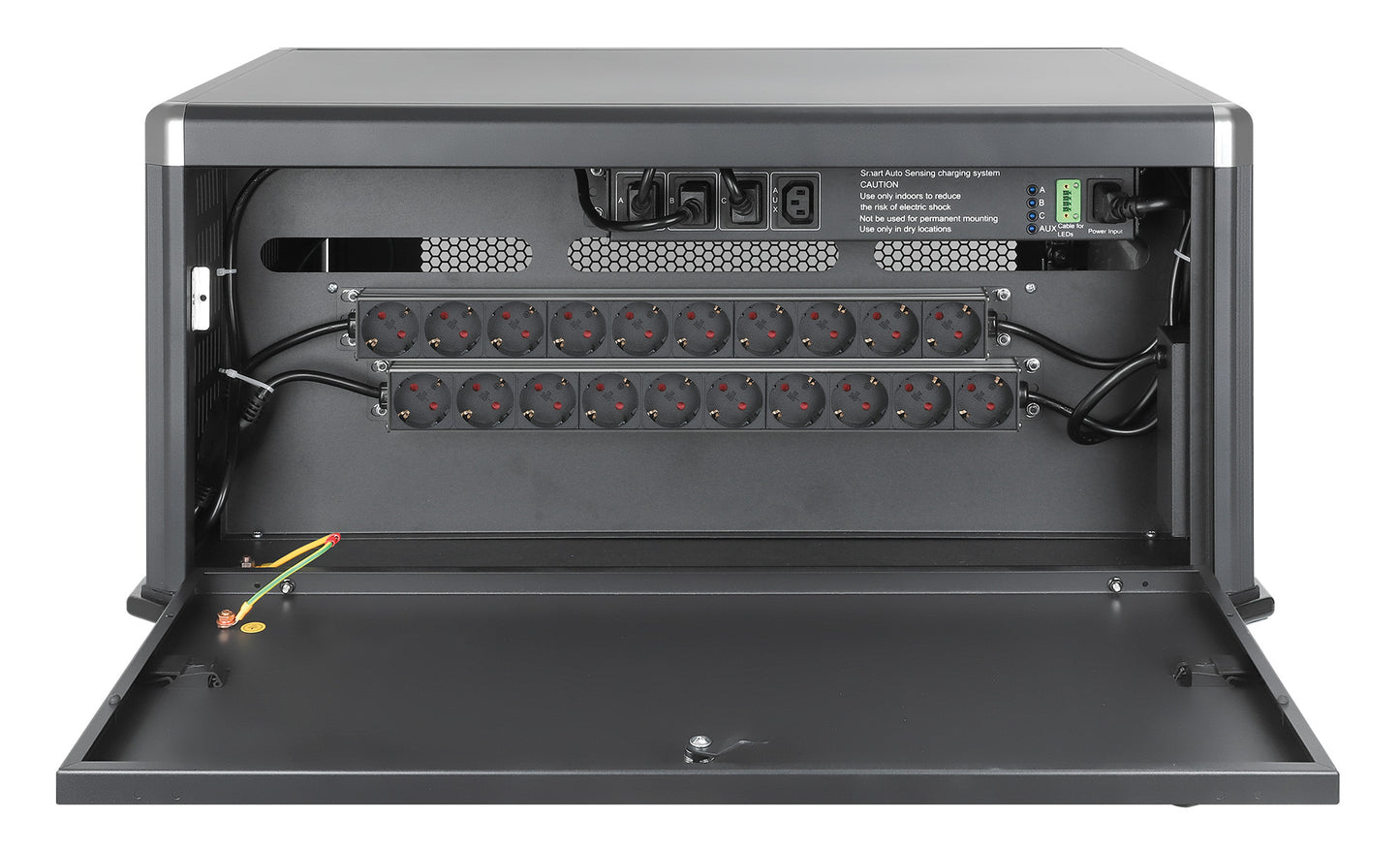 EU 20-Bay AC Charging Cart Image 11