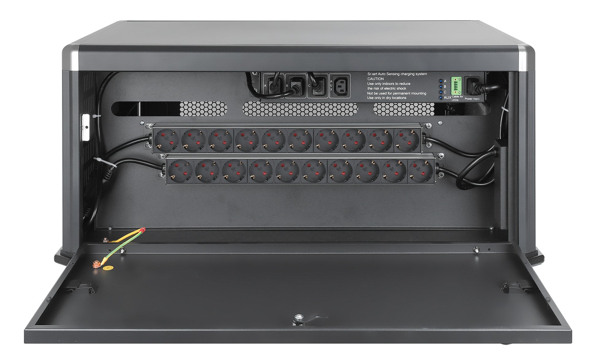EU 20-Bay AC Charging Cart Image 11