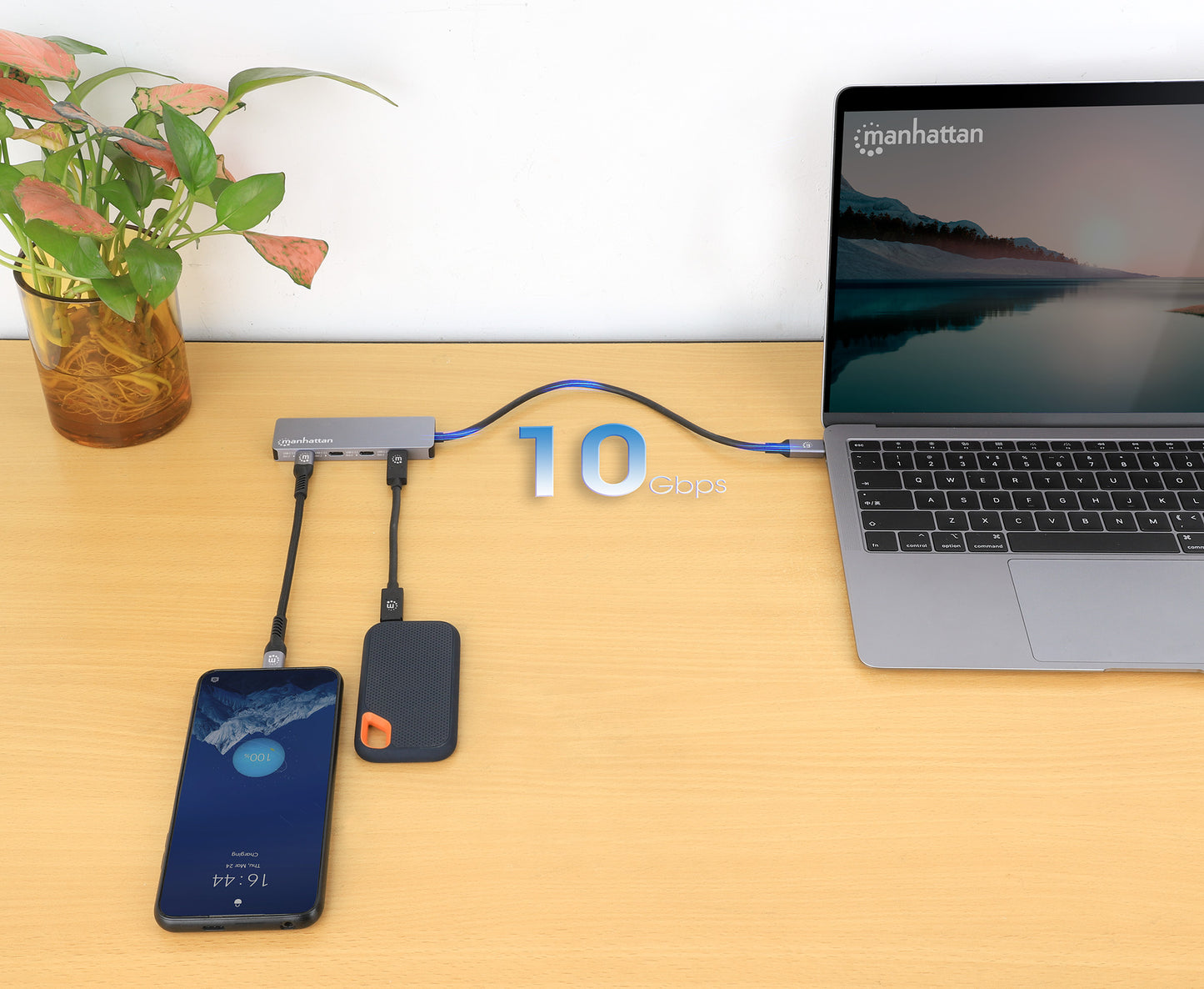 4-Port 10G USB-C Hub Image 7