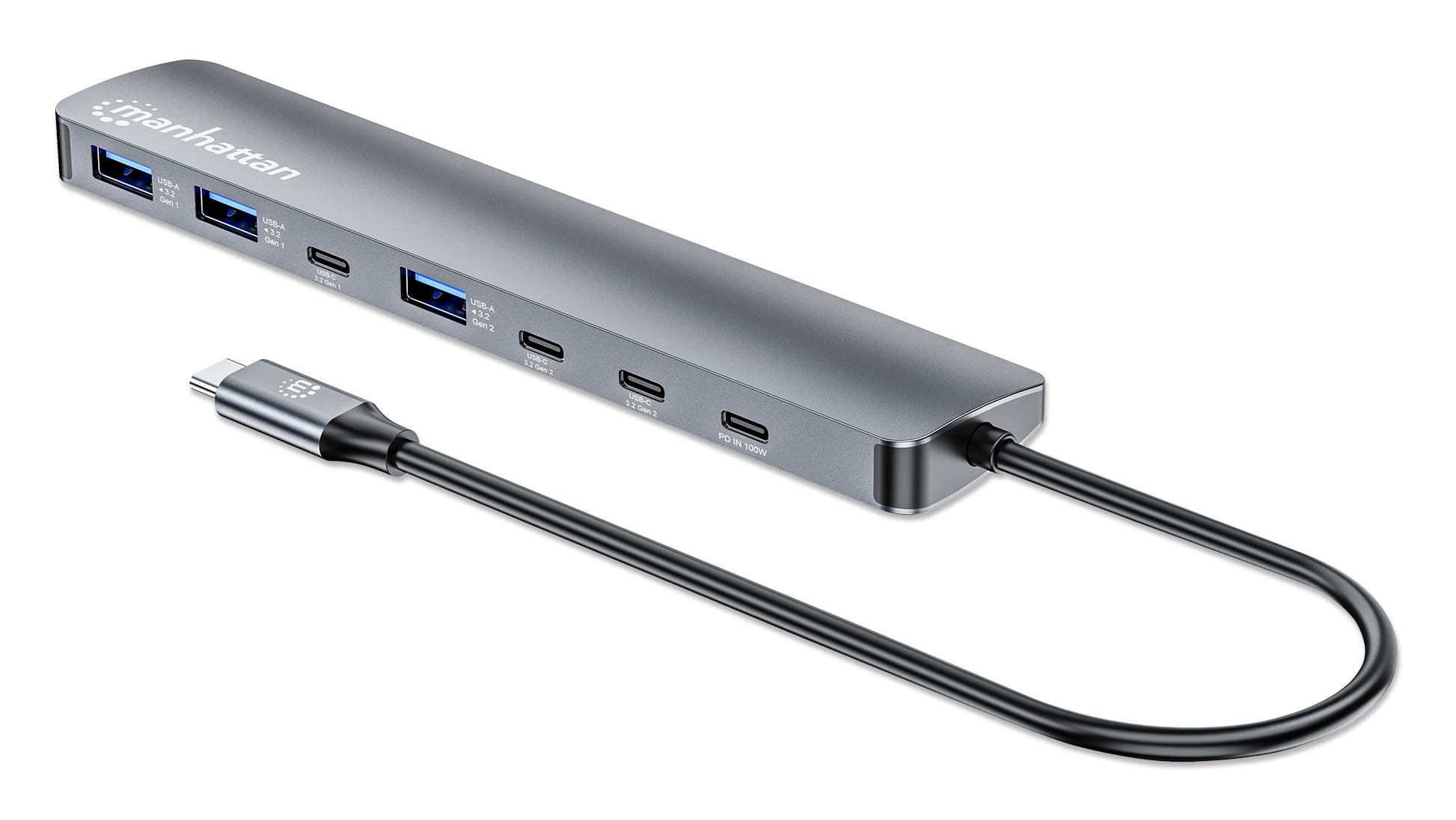 7-Port 10G/5G USB-C / USB-A Hub 4+3 with Power Delivery Image 4
