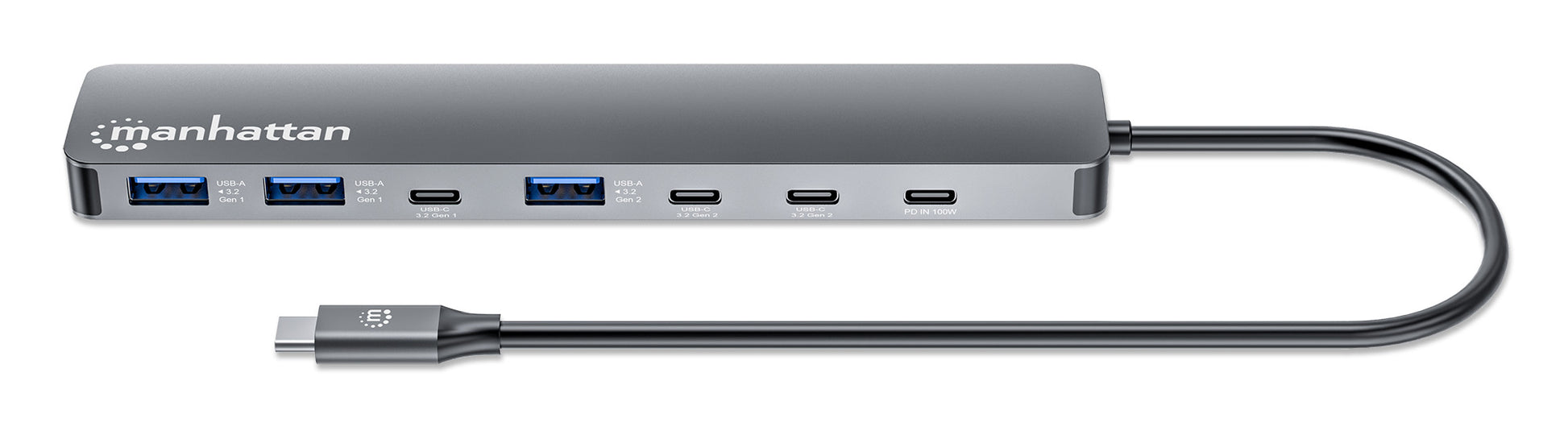 7-Port 10G/5G USB-C / USB-A Hub 4+3 with Power Delivery Image 6