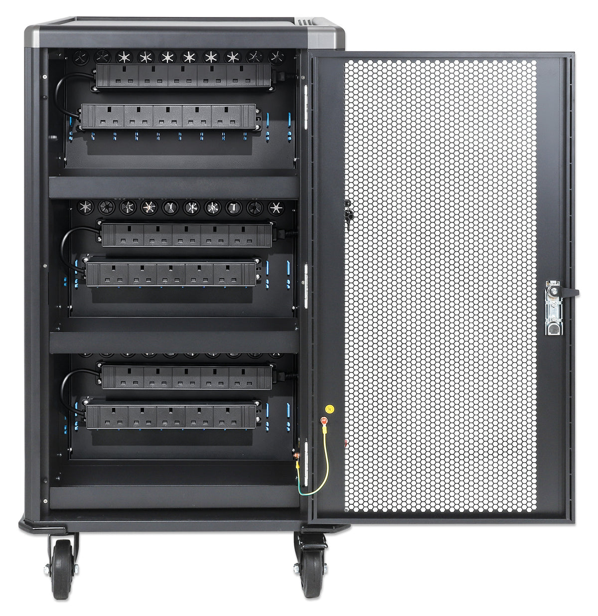 UK 30-Bay AC Charging Cart Image 11