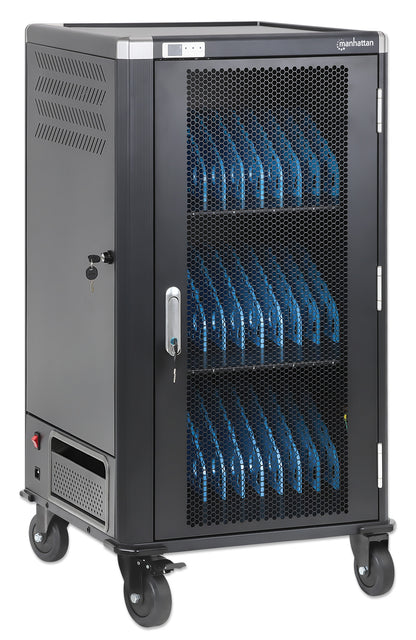 UK 30-Bay AC Charging Cart Image 4