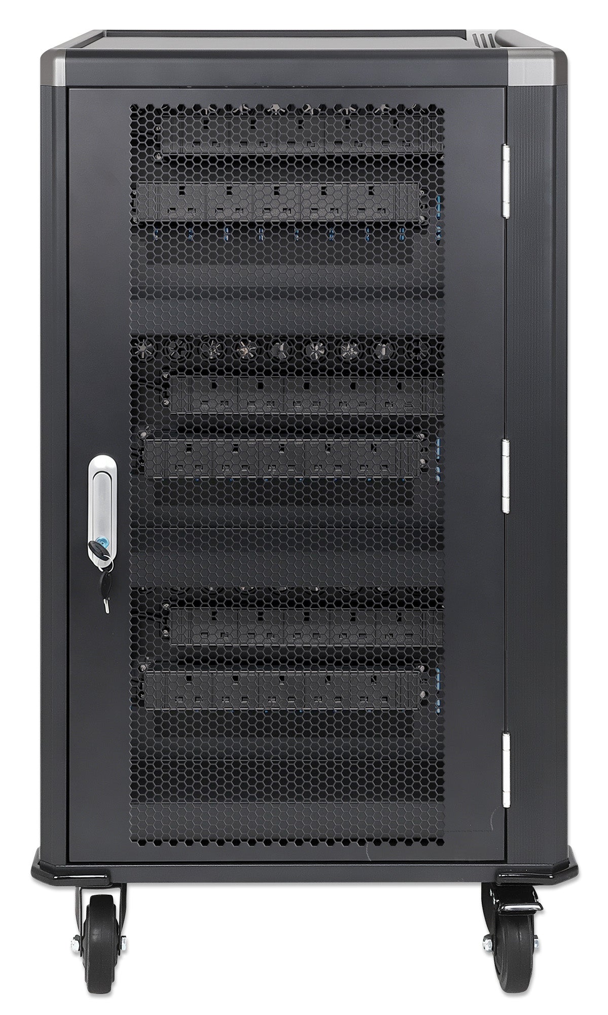 UK 30-Bay AC Charging Cart Image 6