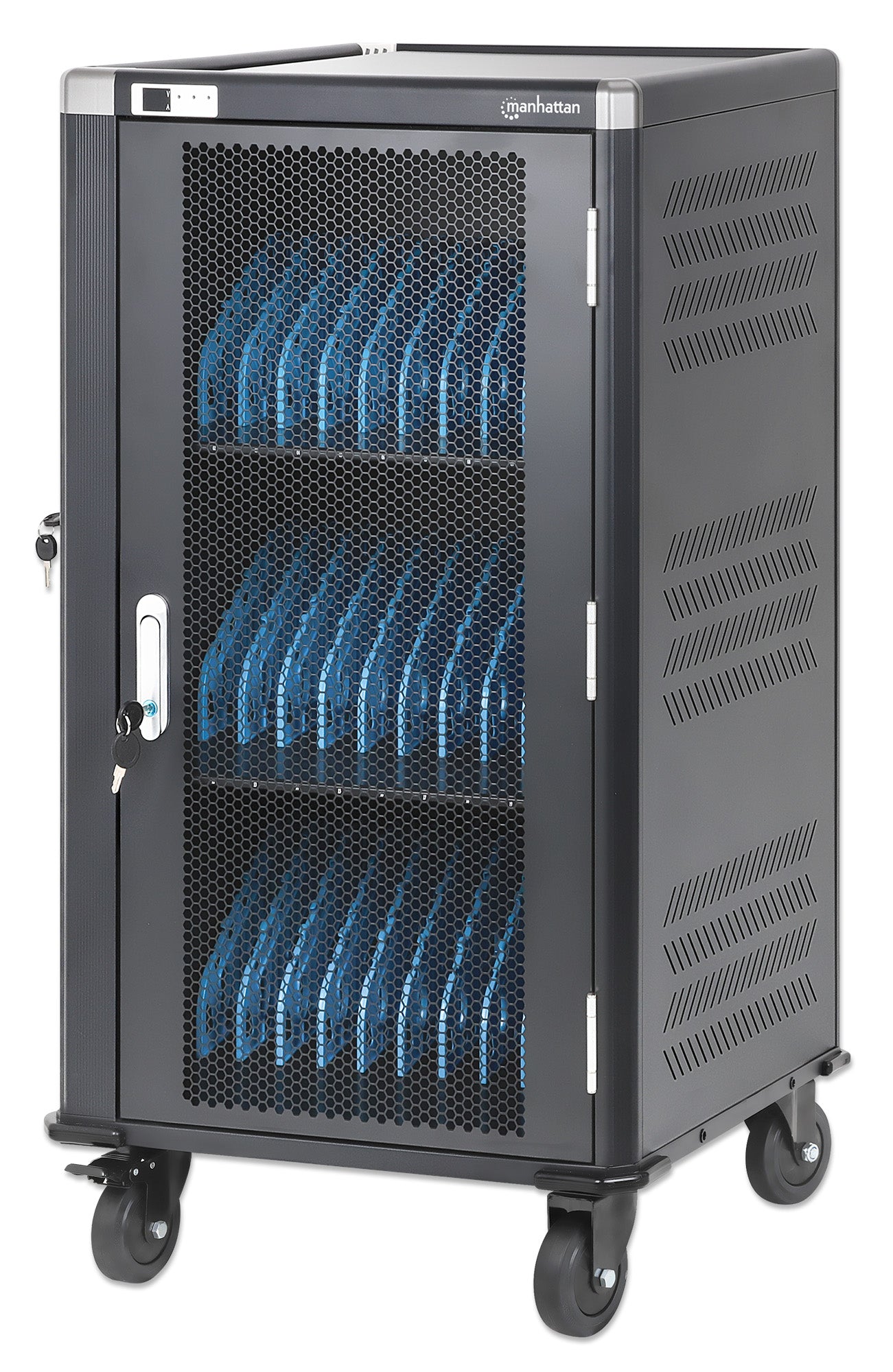 UK 30-Bay AC Charging Cart Image 1