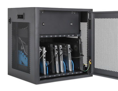 EU 10-Bay AC Desktop Charging Cabinet Image 7
