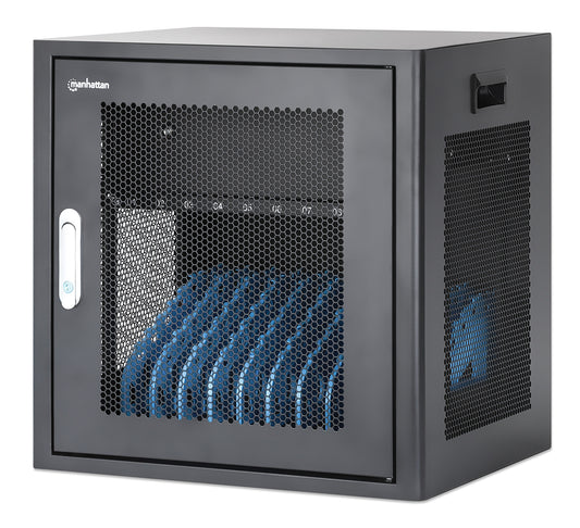 UK 10-Bay AC Desktop Charging Cabinet Image 1