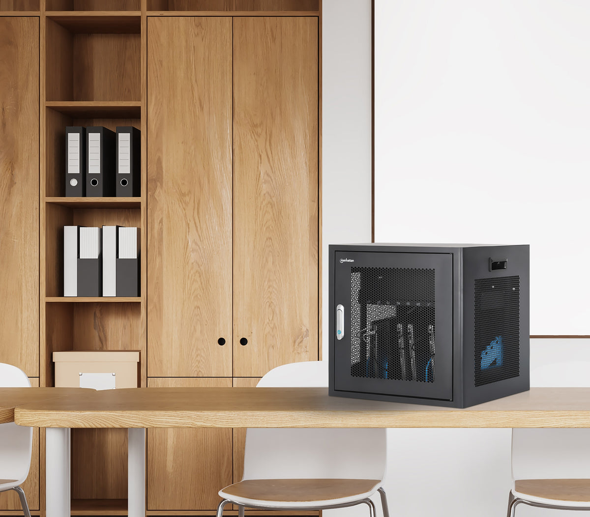 UK 10-Bay AC Desktop Charging Cabinet Image 2