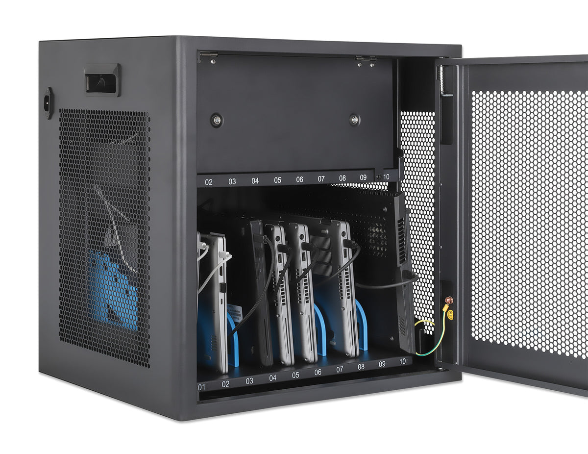 UK 10-Bay AC Desktop Charging Cabinet Image 7
