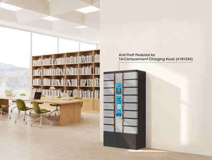 Anti-Theft Pedestal for 16-Compartment Charging Kiosk (#181334) Image 5