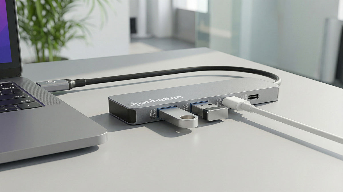 4-Port 10G USB-A / USB-C Combo Hub 2x2 Image 6