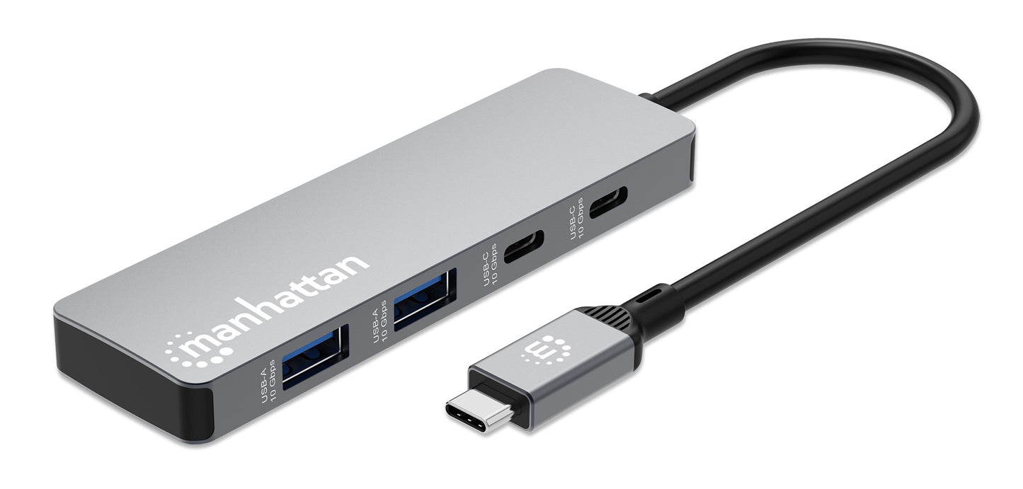 4-Port 10G USB-A / USB-C Combo Hub 2x2 Image 1
