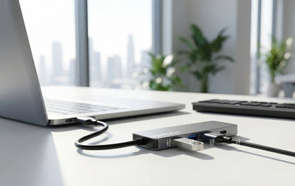 4-Port 10G USB-A / USB-C Combo Hub 3+1 Image 6