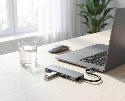 4-Port 10G USB-A / USB-C Combo Hub 3+1 Image 8