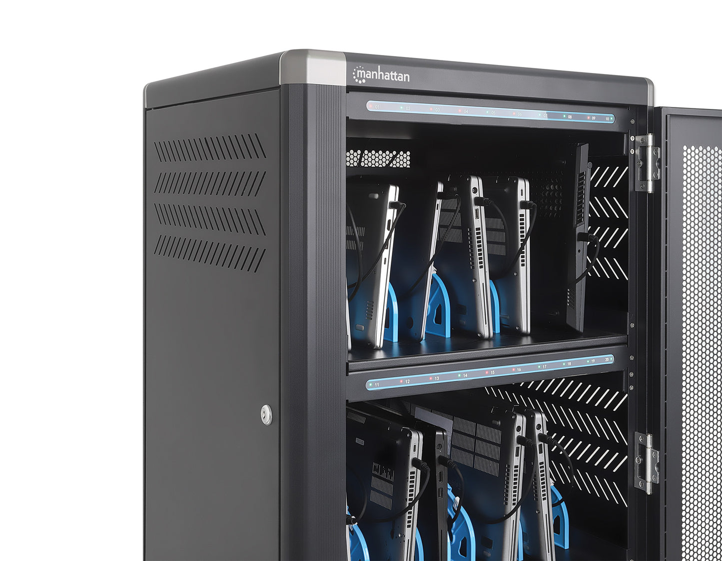 30-Port USB-C Charging Cart - 65W per Port Image 8