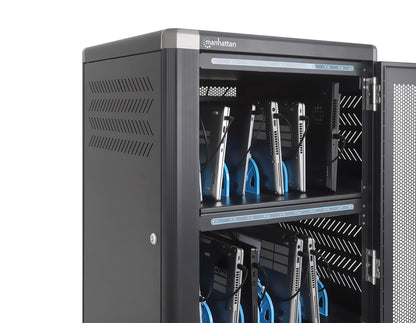 30-Port USB-C Charging Cart - 65W per Port Image 8