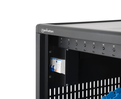 12-Port USB-C Desktop Charging Cabinet - 780 W Image 11