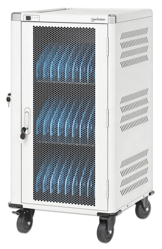 UK 30-Bay AC Charging Cart Image 1