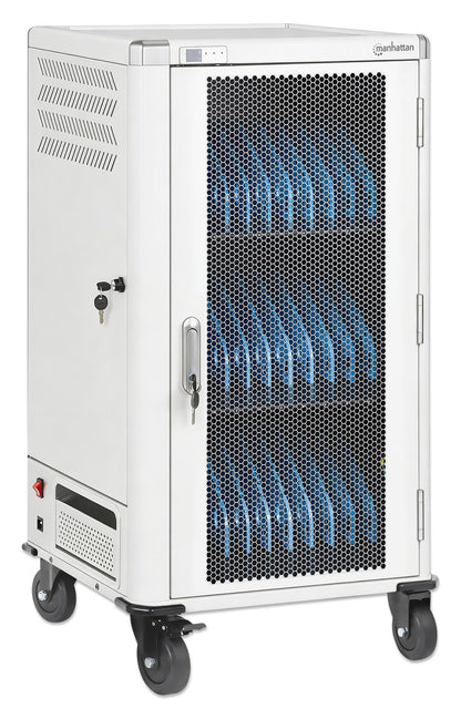 UK 30-Bay AC Charging Cart Image 4
