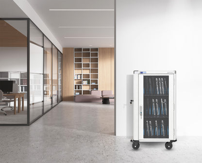 UK 30-Bay AC Charging Cart Image 7