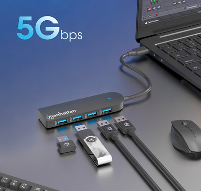 4-Port USB 3.0 Type-C Hub Image 3