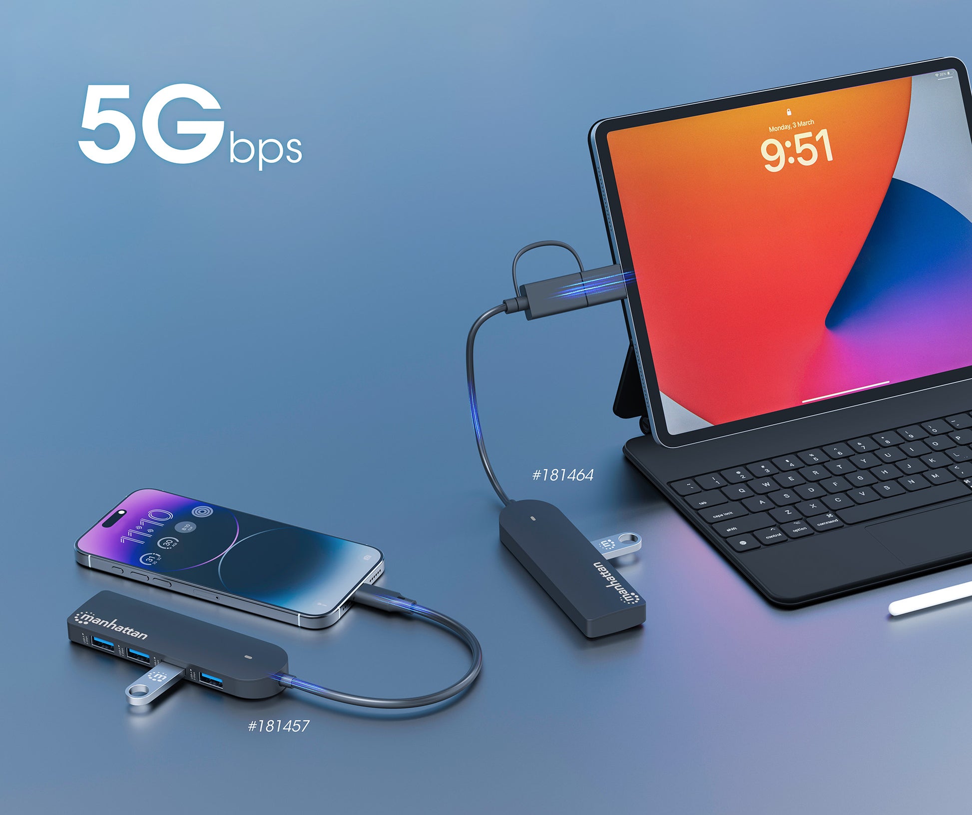 4-Port USB 3.0 Type-C Hub Image 7