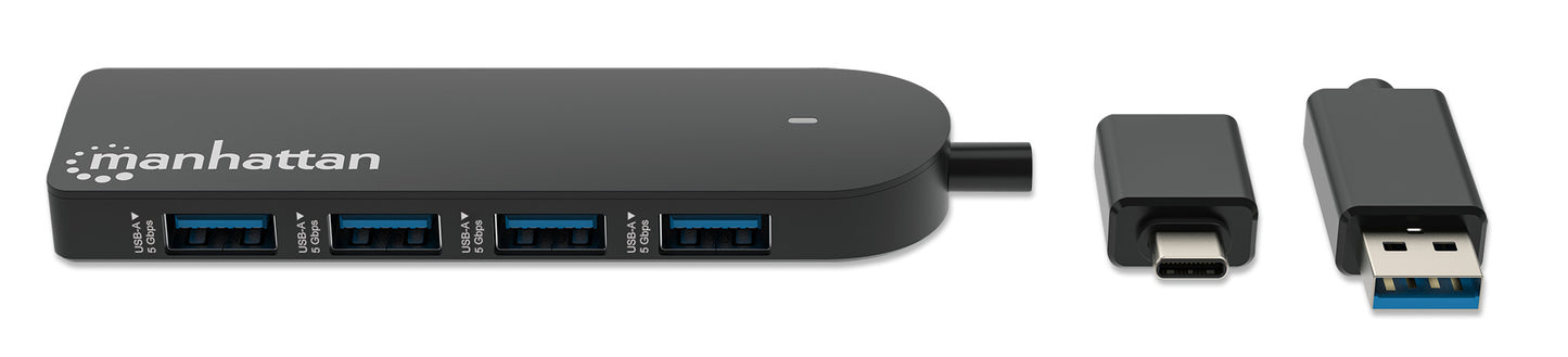 4-Port USB 3.0 Type-C / Type-A Combo Hub Image 6