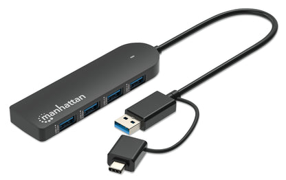 4-Port USB 3.0 Type-C / Type-A Combo Hub Image 1