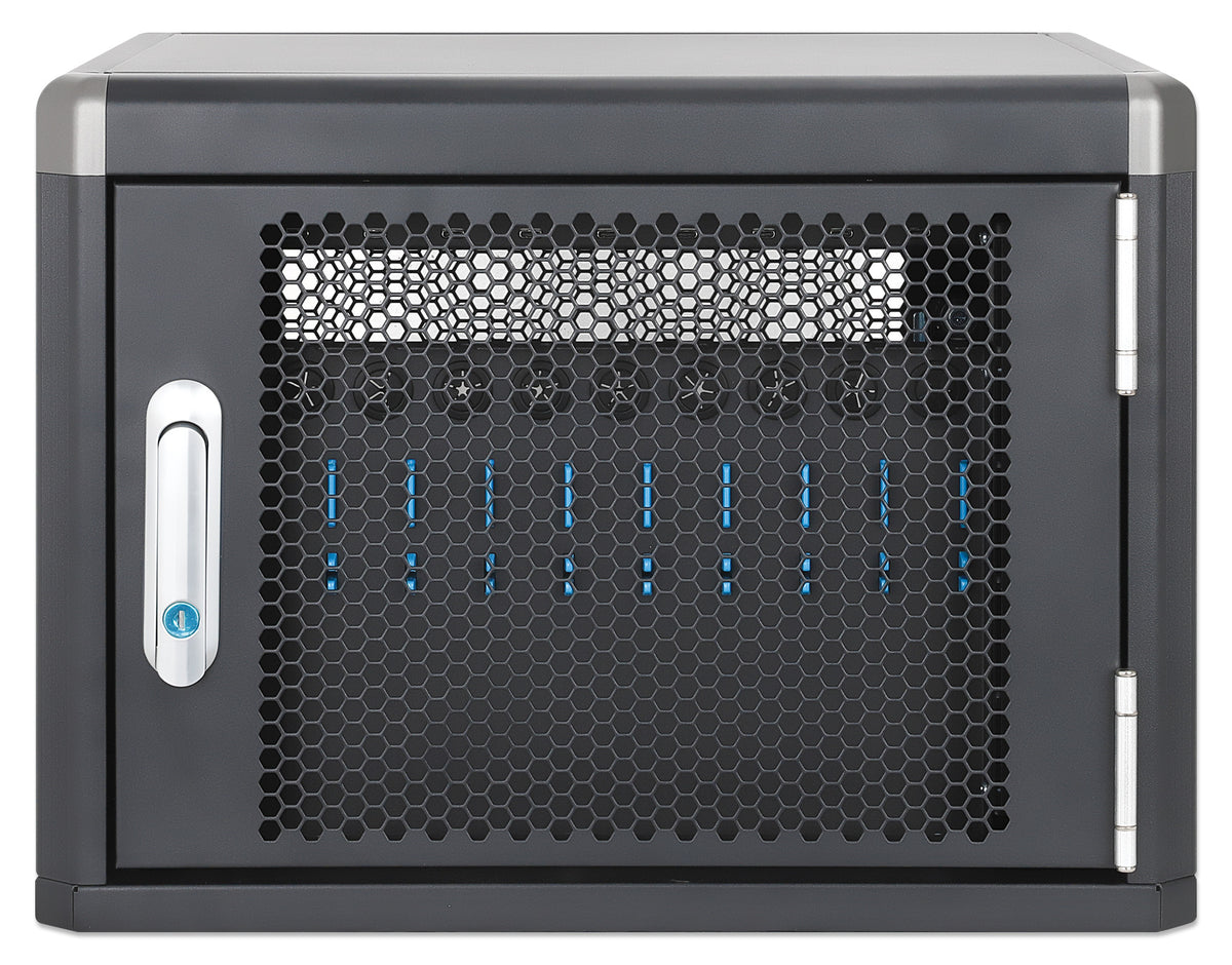 10-Port USB-C Desktop Charging Cabinet - 30W per Port Image 9