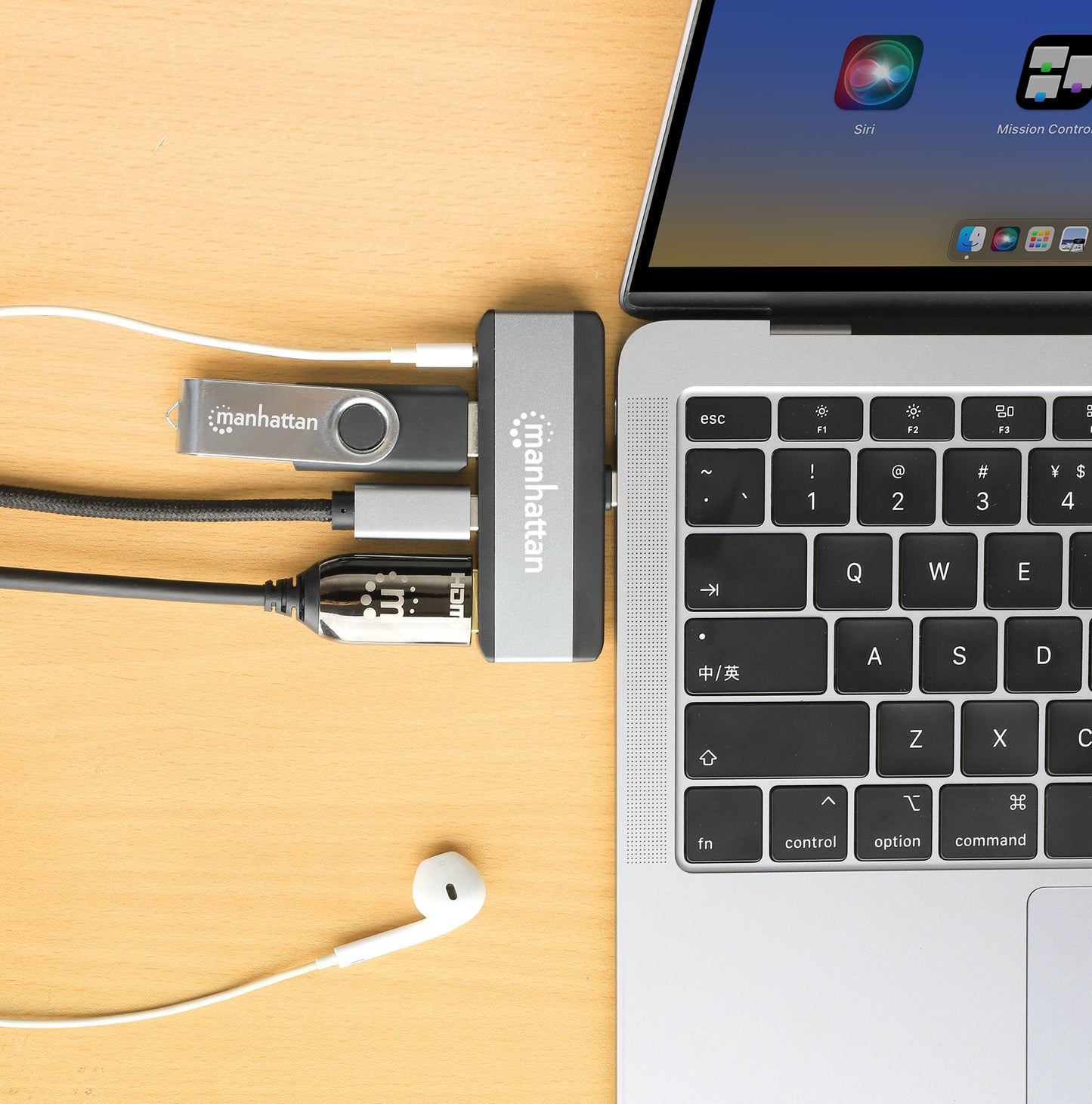 USB-C PD to HDMI 4-in-1 Travel Docking Station for Tablet, Phone, and Laptop Image 5