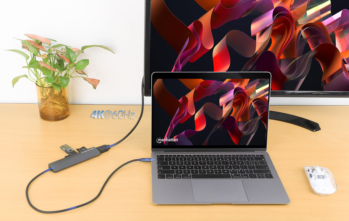 USB-C PD 7-in-1 HDMI 4K Docking Station / Multiport Hub Image 6