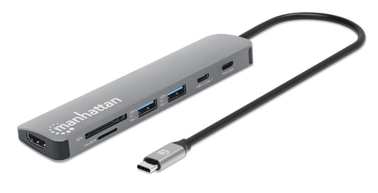 USB-C PD 7-in-1 HDMI 4K Docking Station / Multiport Hub Image 1