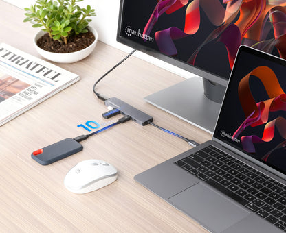USB-C PD 6-in-1 HDMI 4K Docking Station / Multiport Hub Image 3