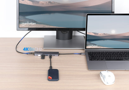 USB-C PD 6-in-1 HDMI 4K Docking Station / Multiport Hub Image 6