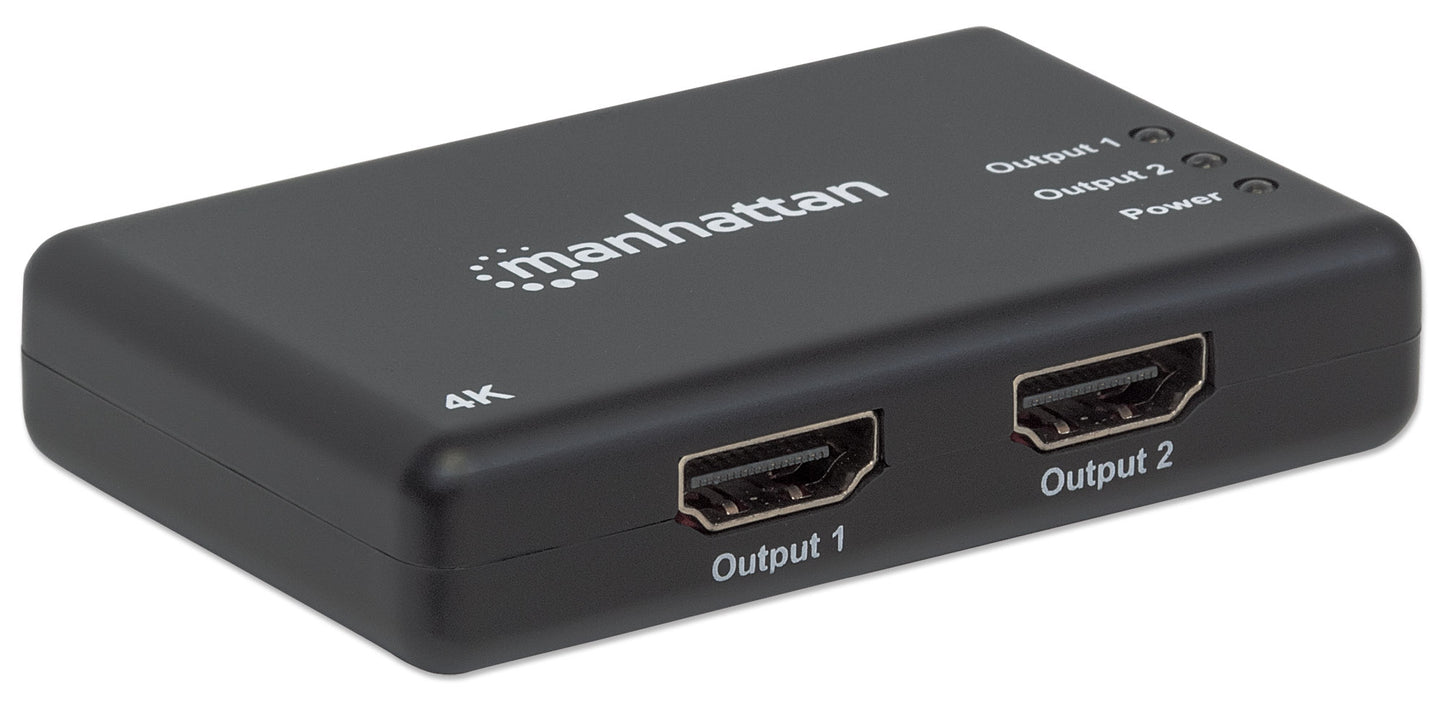 4K@30Hz 2-Port HDMI Splitter Image 3