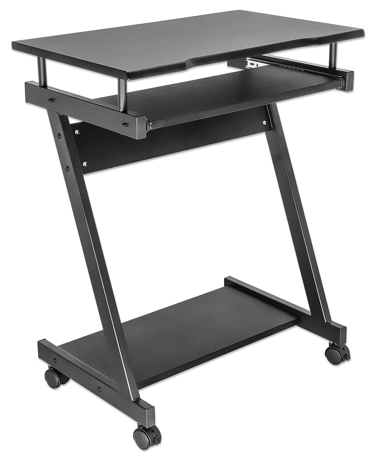 Compact Computer Desk with Slide-out Keyboard Tray Image 4