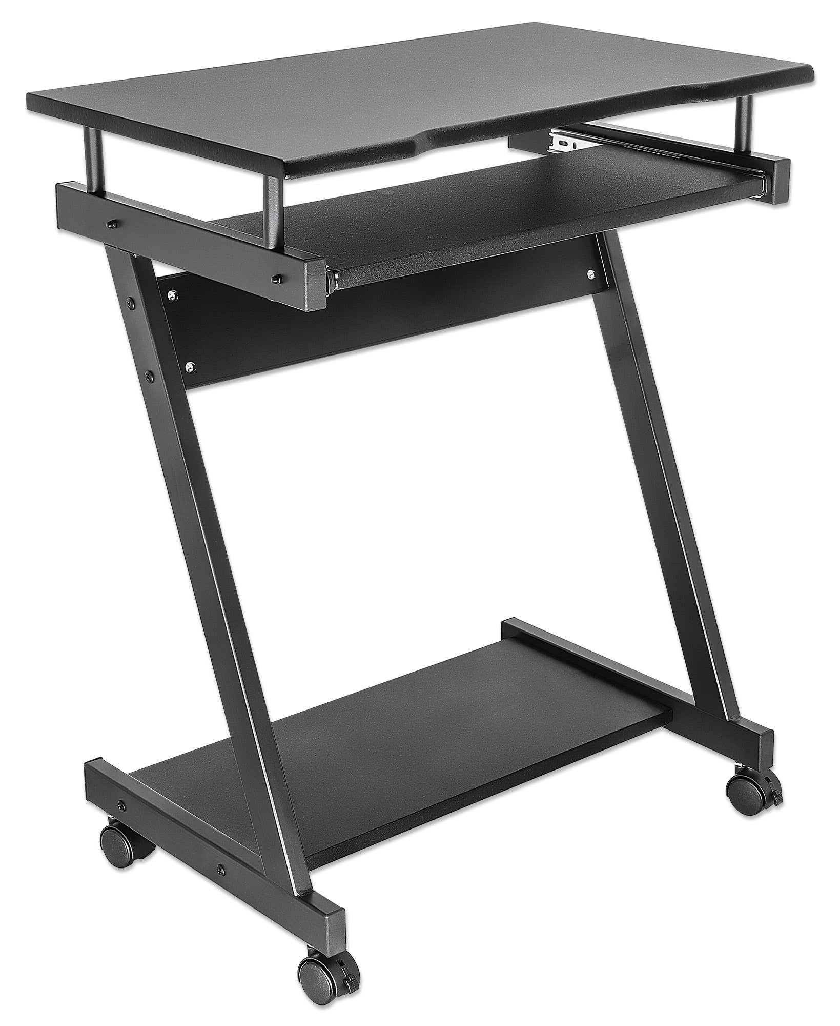 Compact Computer Desk with Slide-out Keyboard Tray Image 4