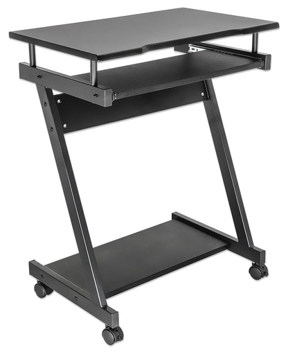 Compact Computer Desk with Slide-out Keyboard Tray Image 4