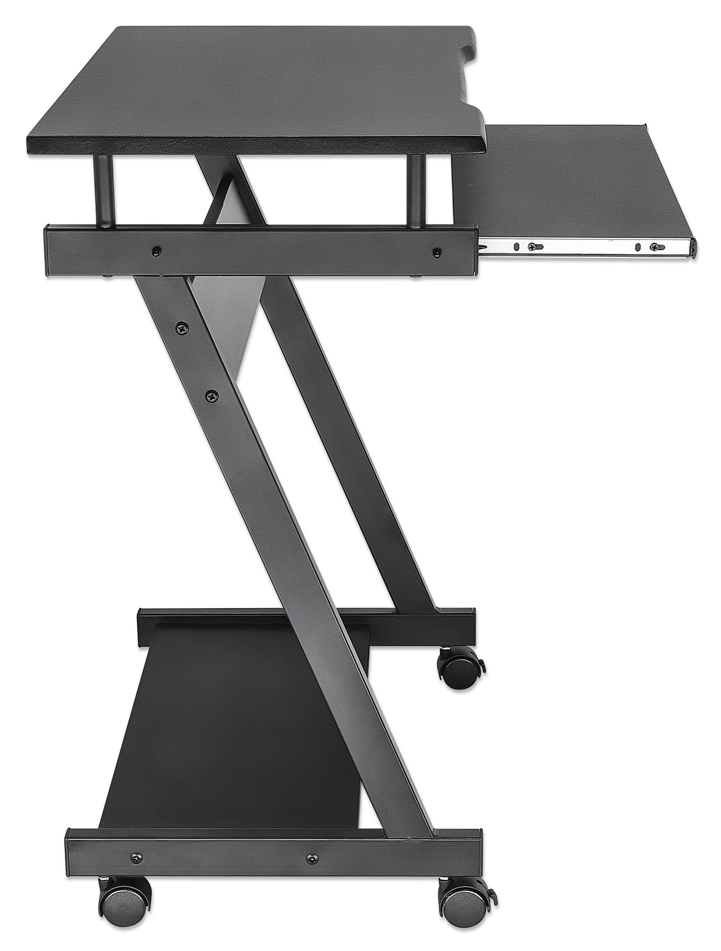 Compact Computer Desk with Slide-out Keyboard Tray Image 7