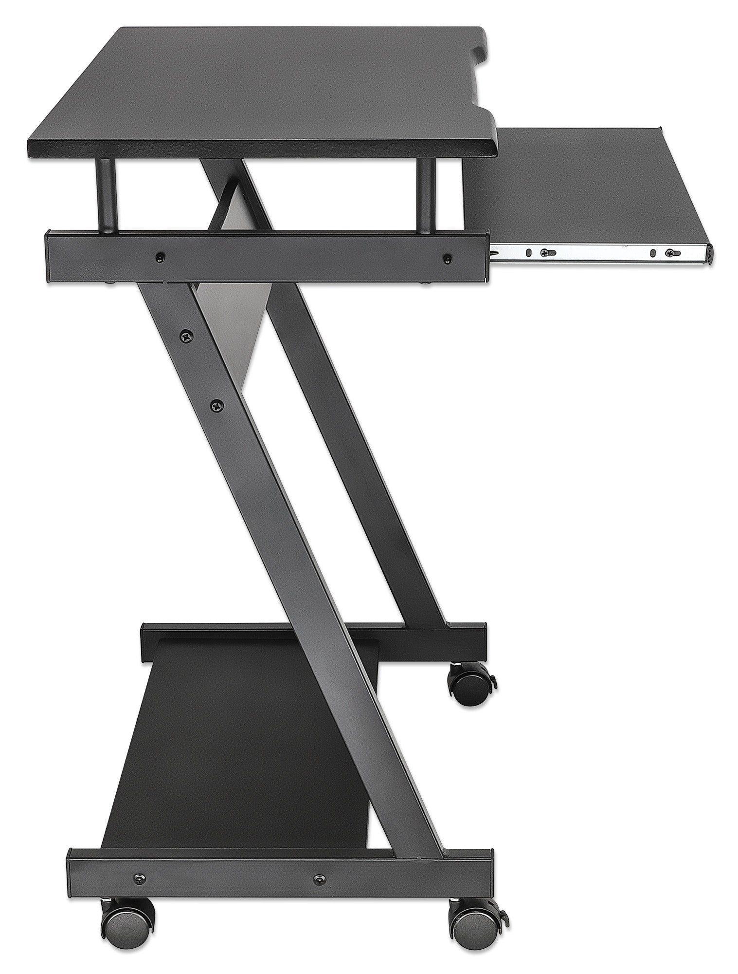 Compact Computer Desk with Slide-out Keyboard Tray Image 7